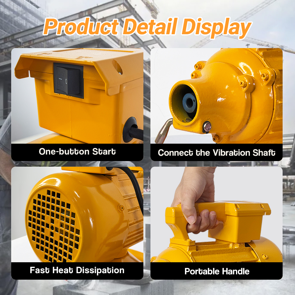 High-Strength Internal ZN-50 Vibrator Motor