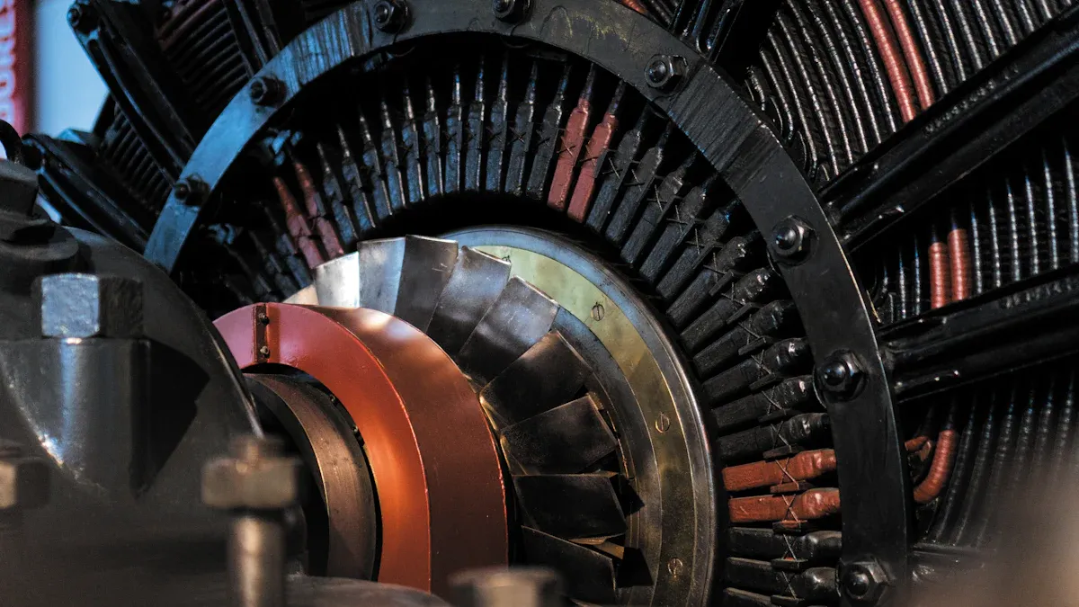 Three Phase Motor Components