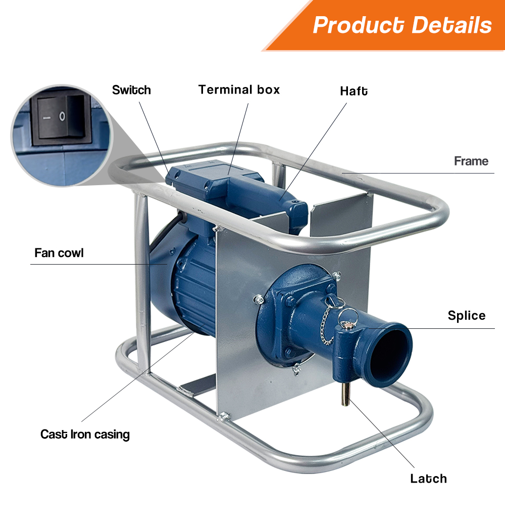 Portable Concrete ZN-70 Vibrator Motor